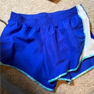 Blue Women's Athletic Shorts
